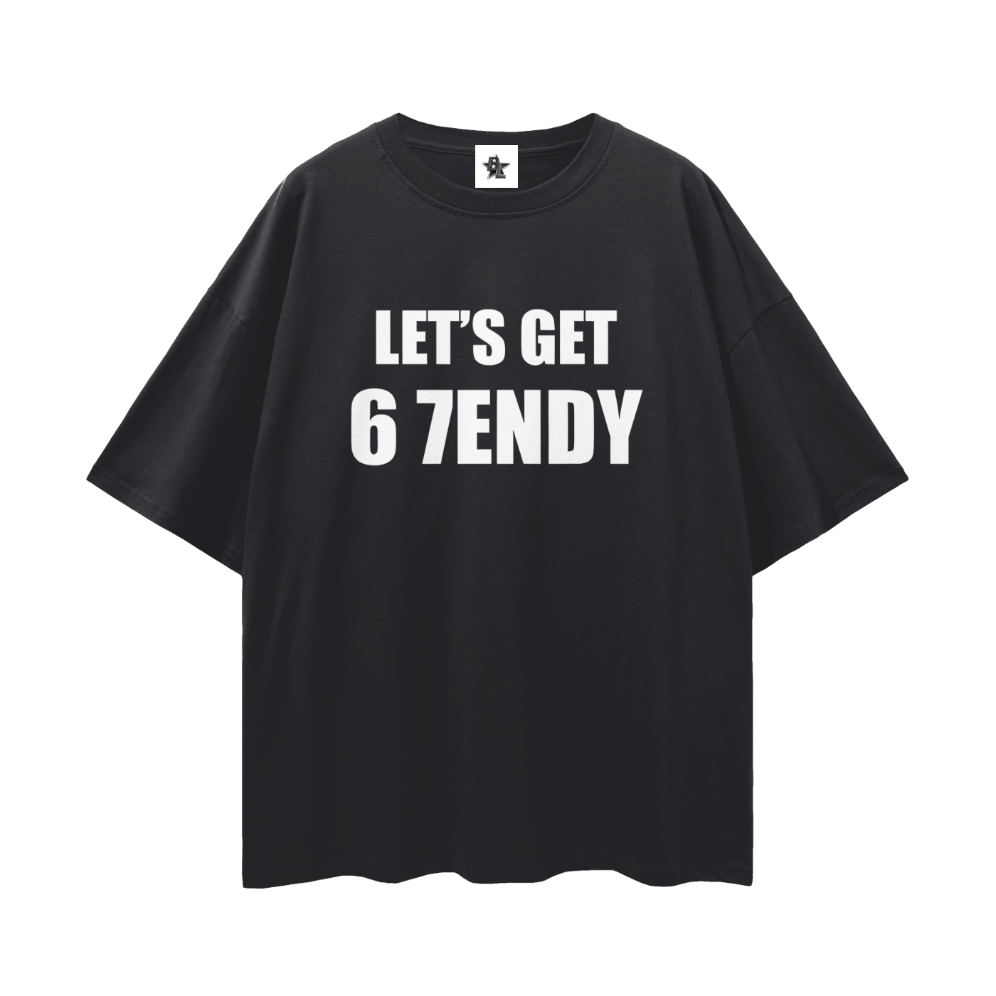 Vintage/Y2K Funny Lets Get 6 7endy Oversized T Shirt