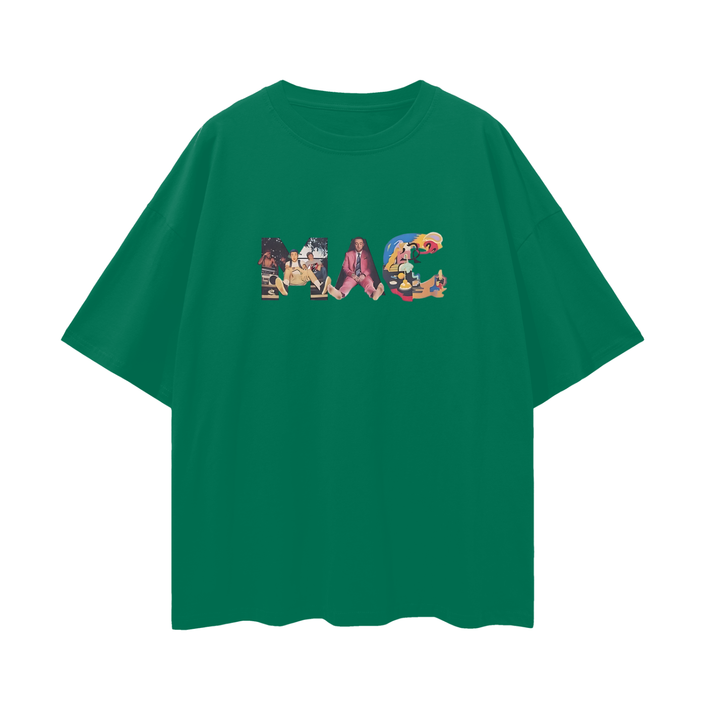 Mac Miller Album Spell Out Graphic Oversized T Shirt