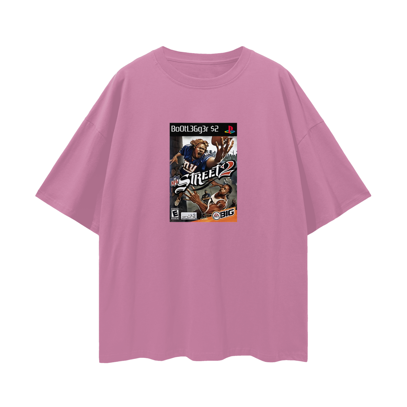 PlayStation 2 NFL Street Volume 2 Video Game Disc Tee