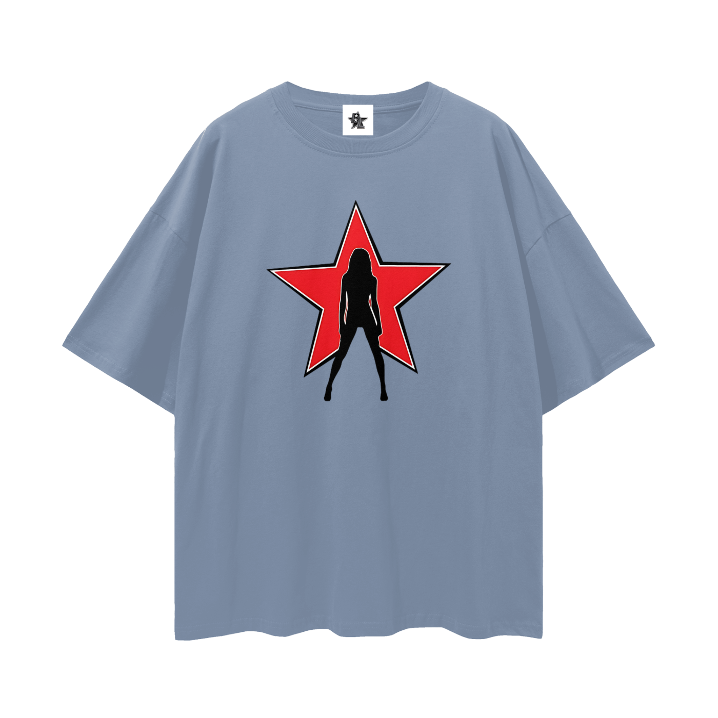 Vintage/Y2K Star Lady Oversized T Shirt