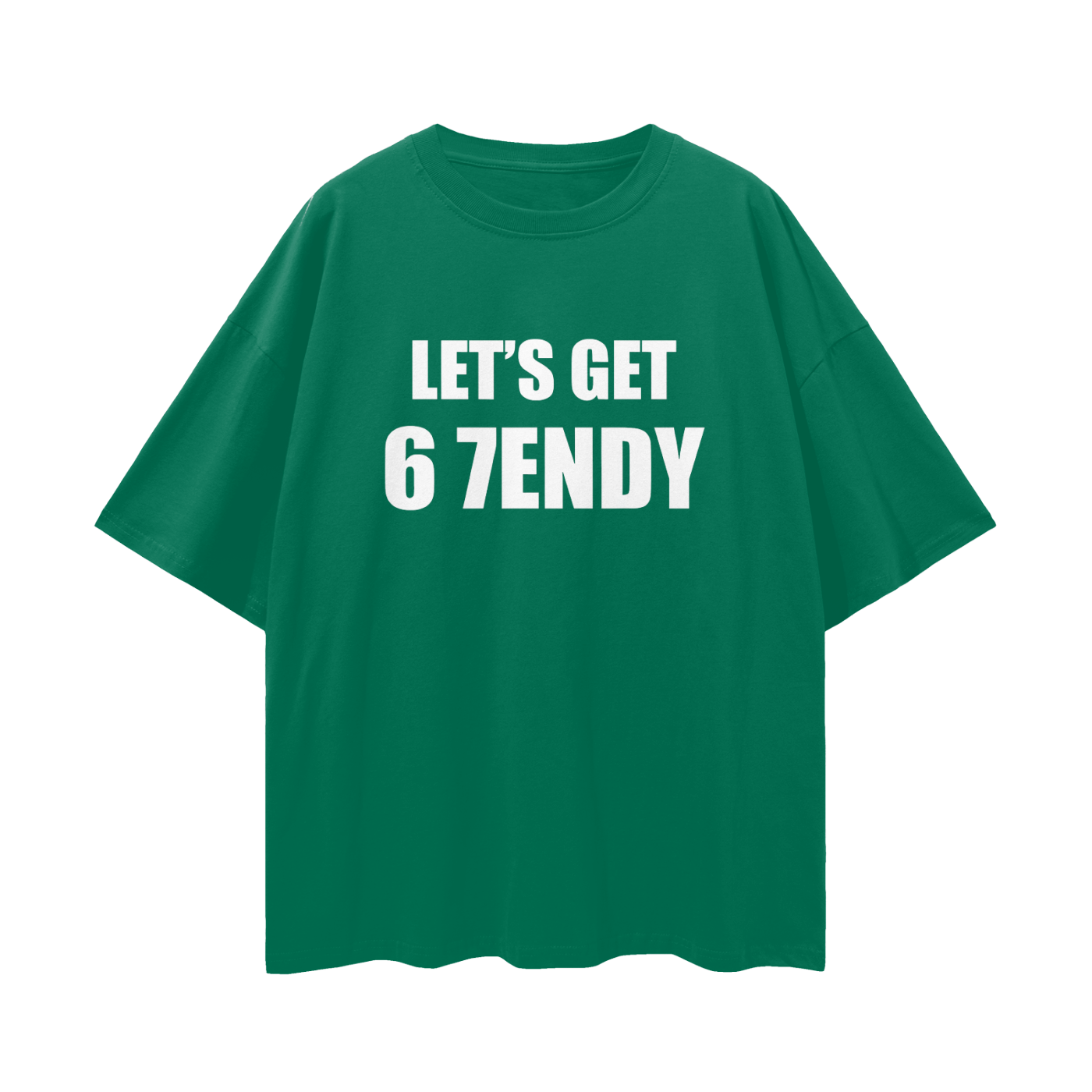 Vintage/Y2K Funny Lets Get 6 7endy Oversized T Shirt