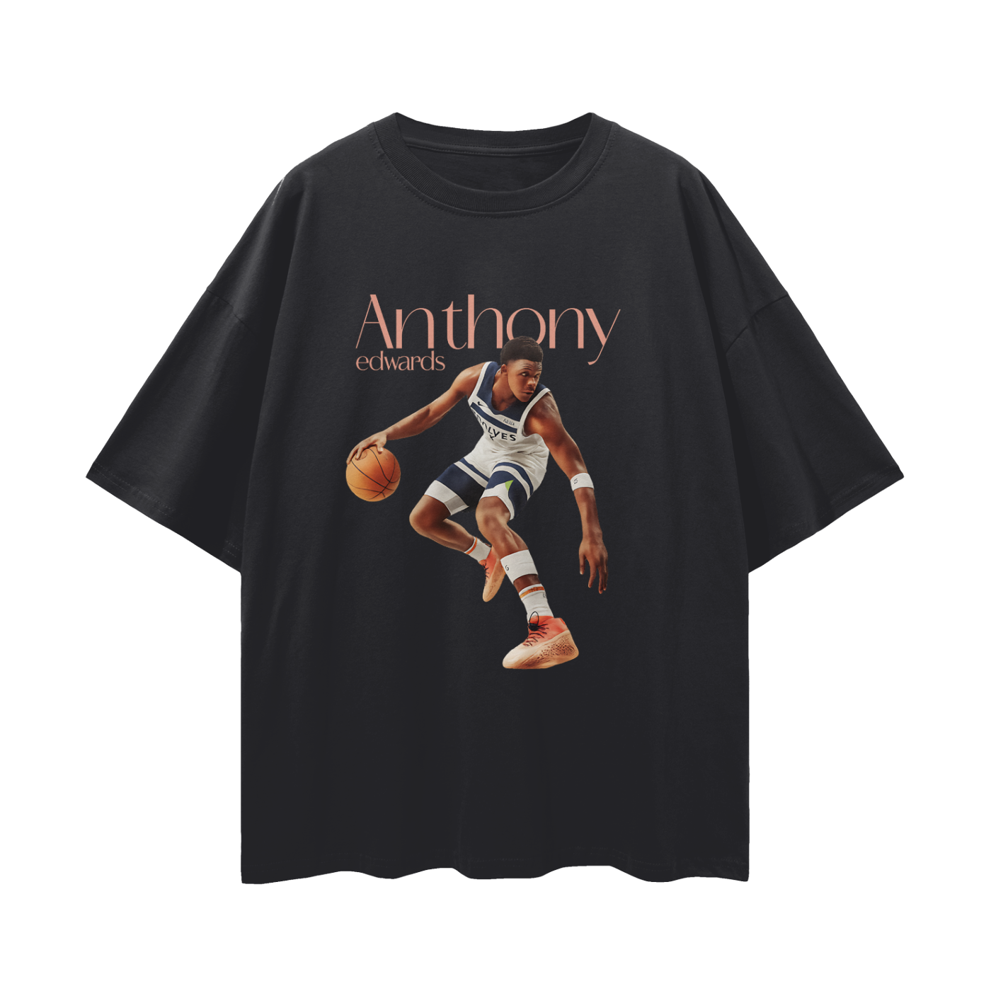 Anthony Edwards Minnesota Timberwolves Oversized T Shirt