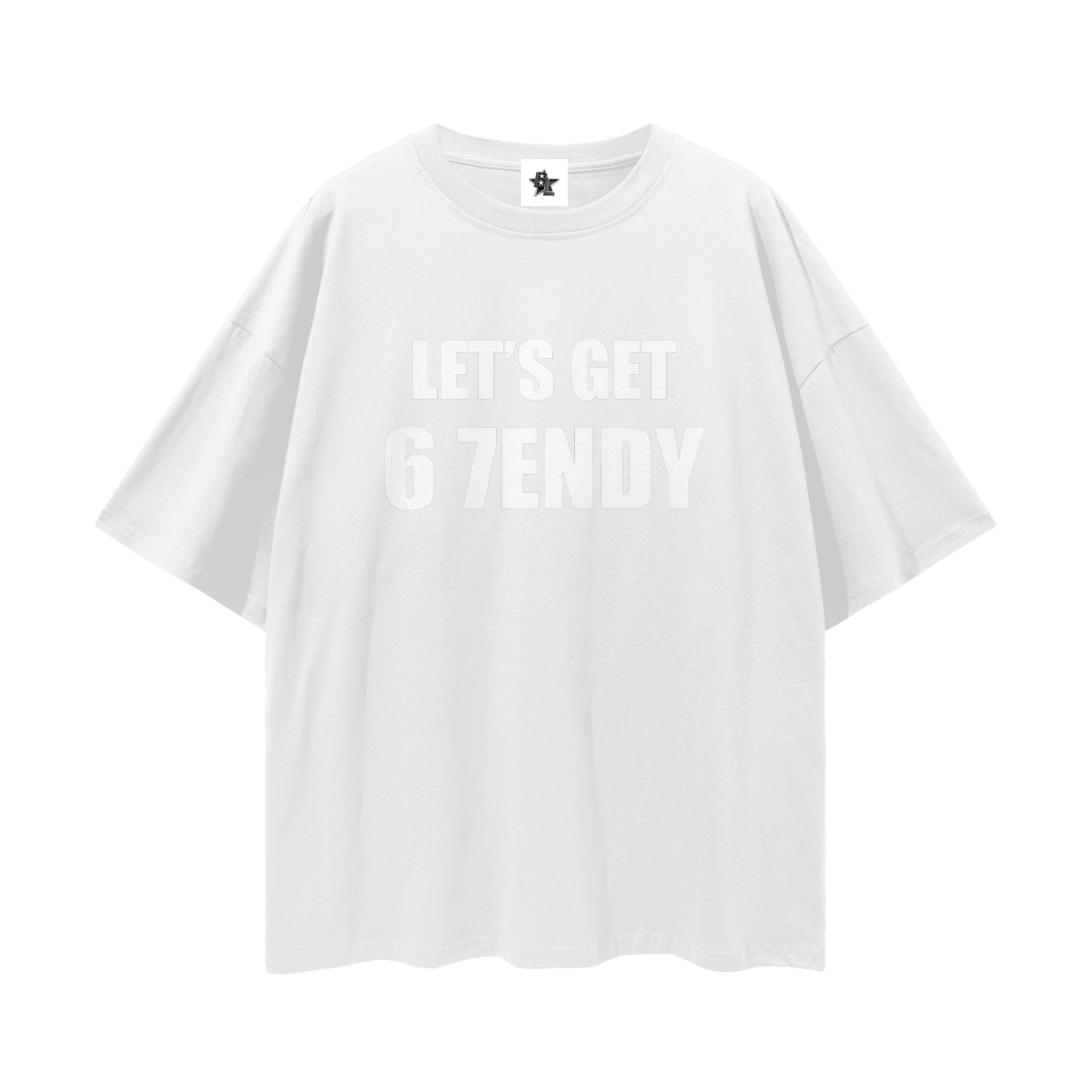 Vintage/Y2K Funny Lets Get 6 7endy Oversized T Shirt
