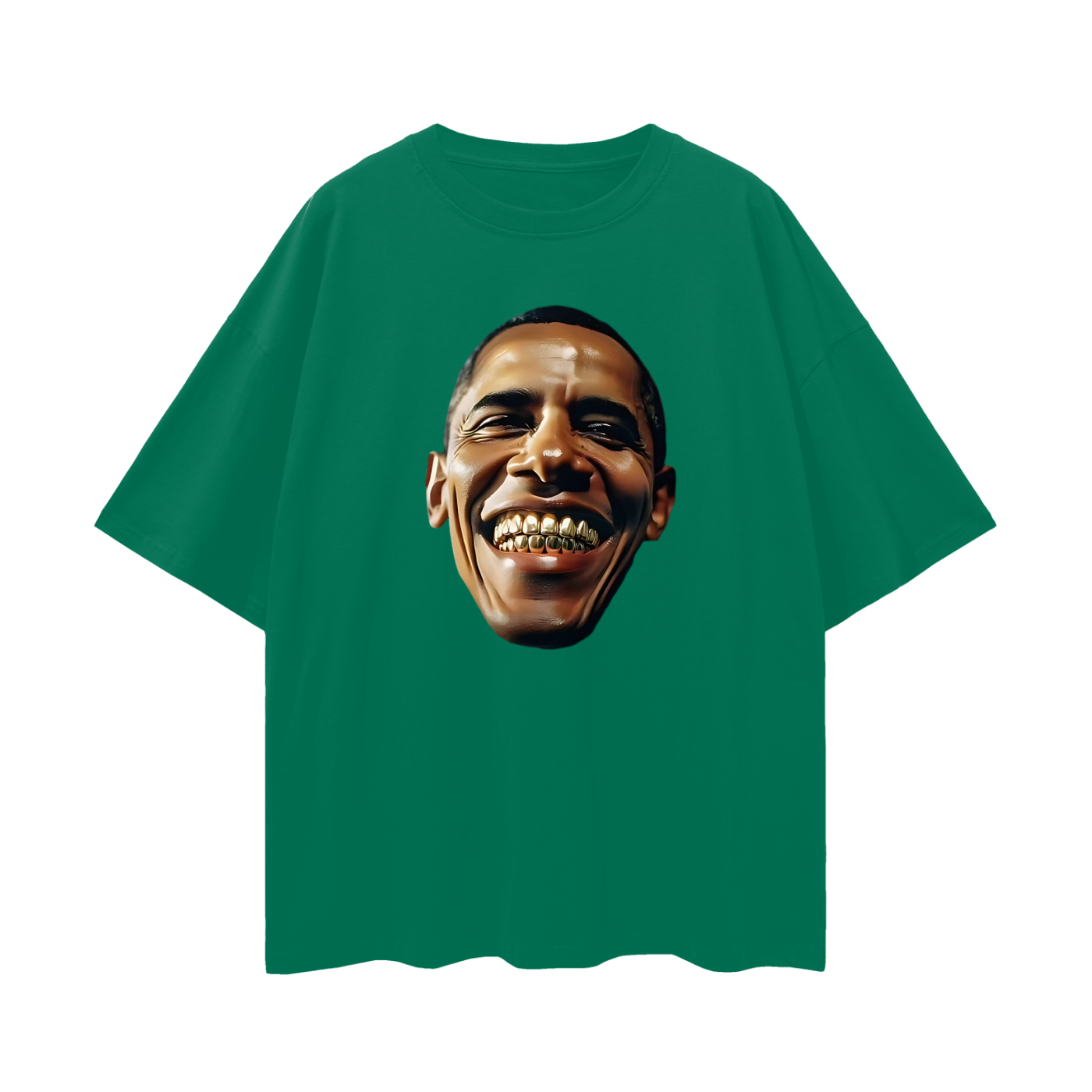 Vintage Like Obama With Grillz Oversized T Shirt