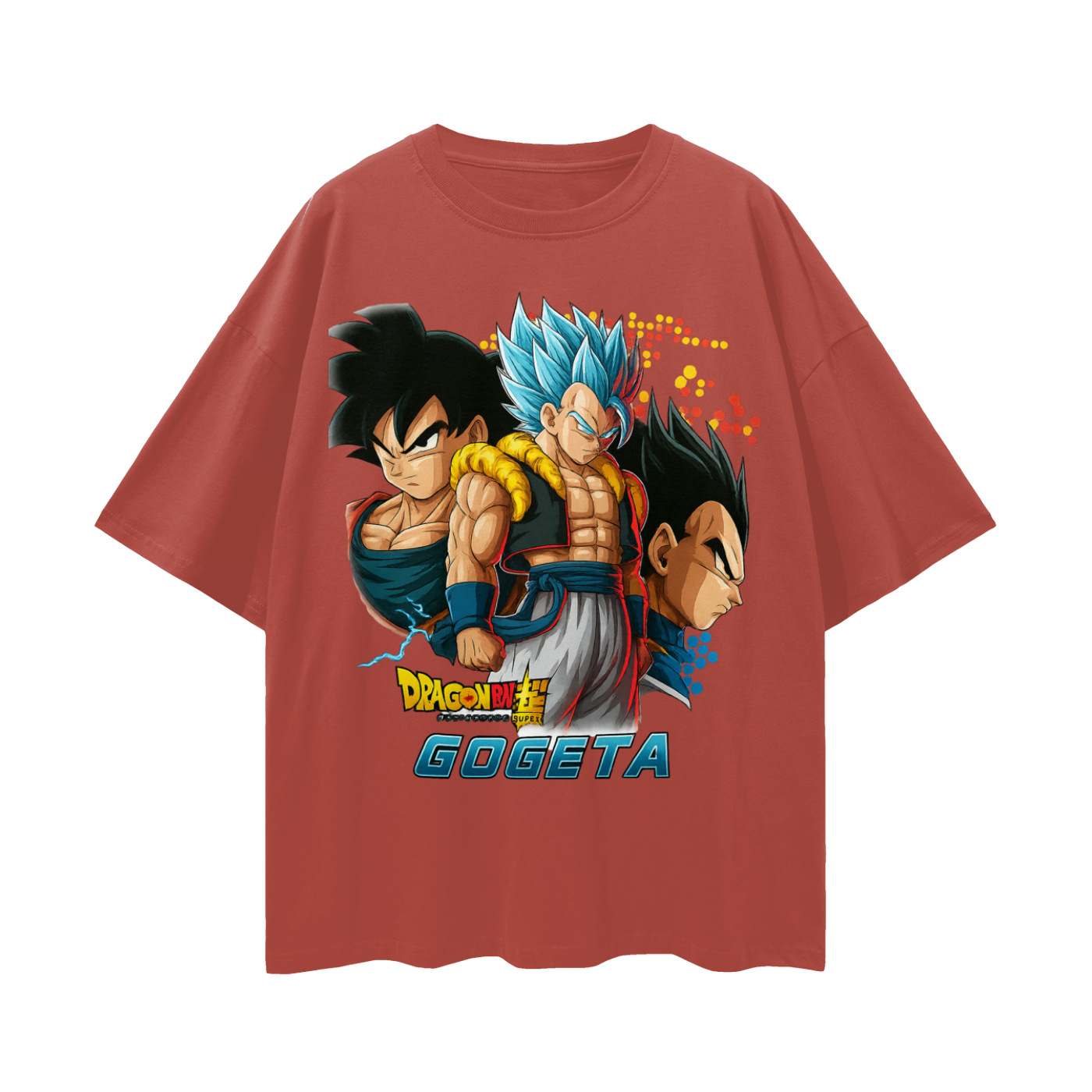 Vintage/Y2K Dragon Ball Z Gogeta Anime Oversized T Shirt