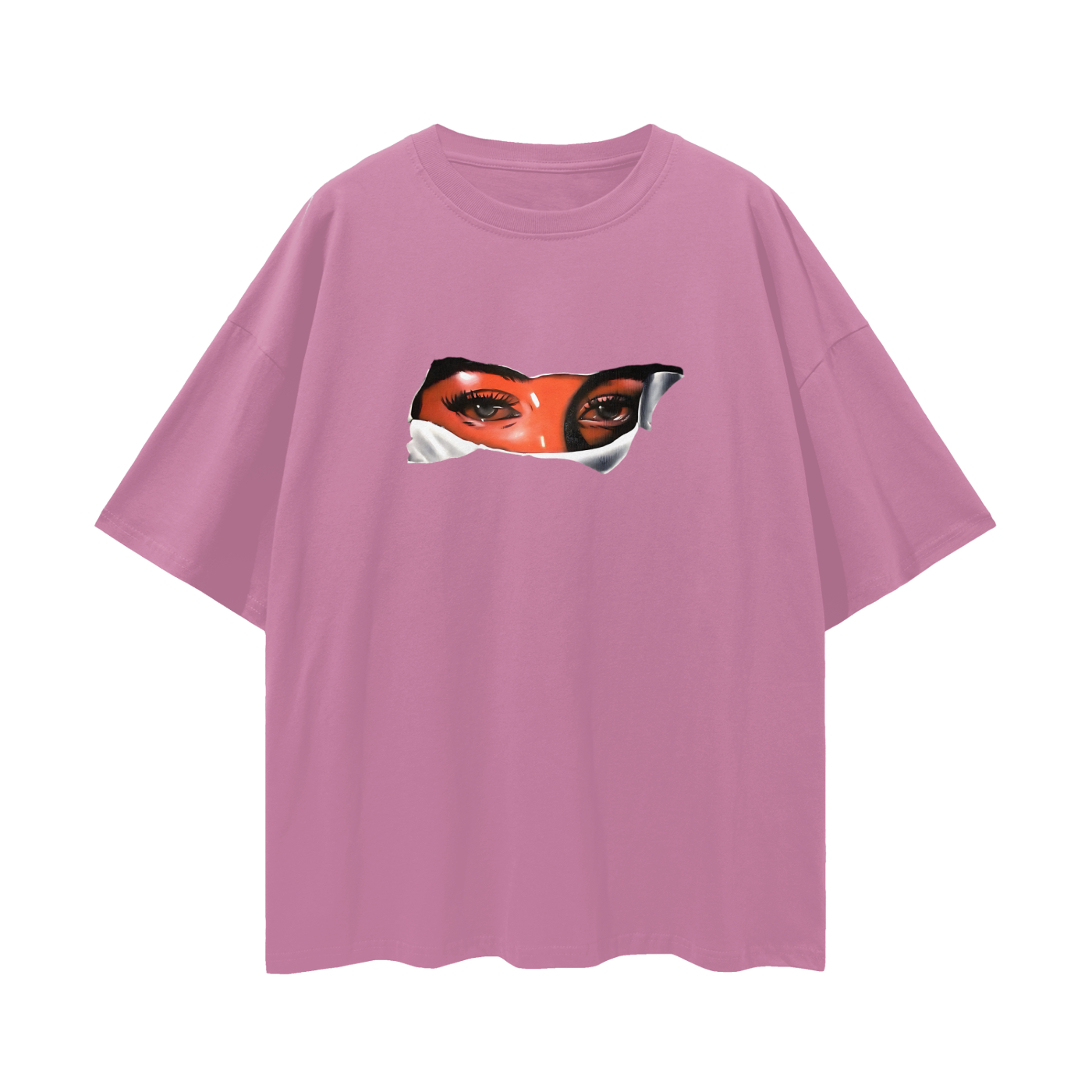 Loving Eyes 90s Vintage Like Graphic Oversized T Shirt