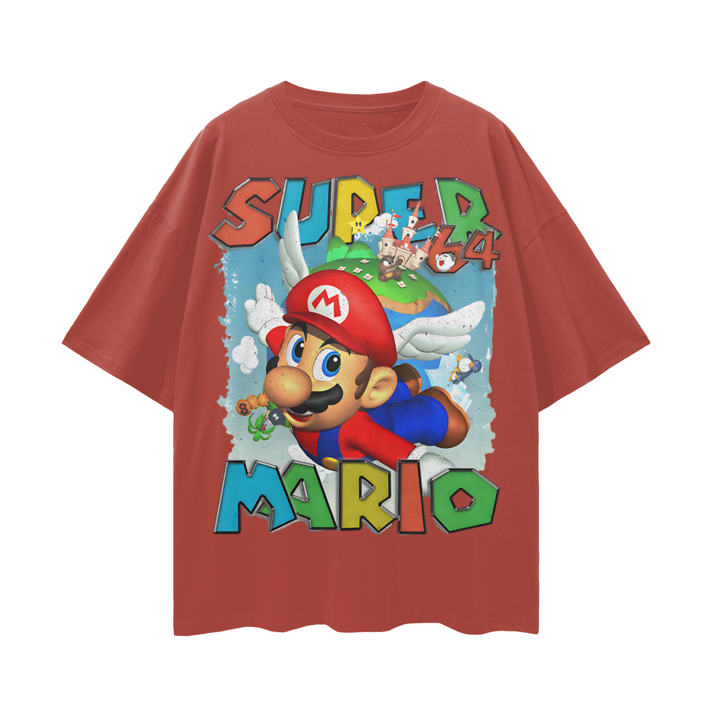 Vintage/Y2K Super Mario 64 Graphic T Shirt