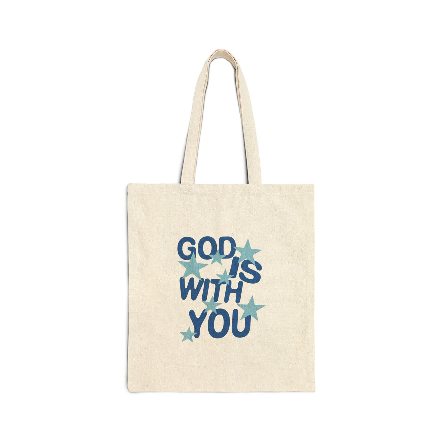 Religious God Is With You Tote Bag