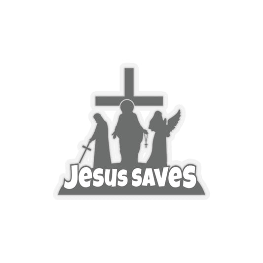 Religious Jesus Saves Fortnite Sticker