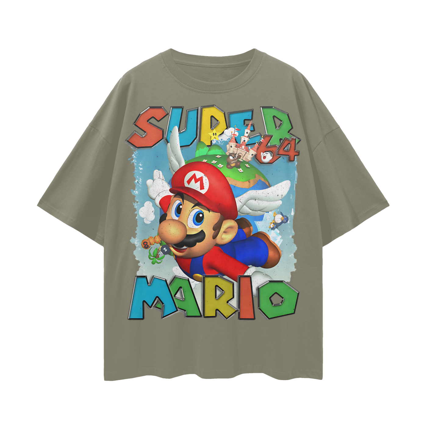Vintage/Y2K Super Mario 64 Graphic T Shirt
