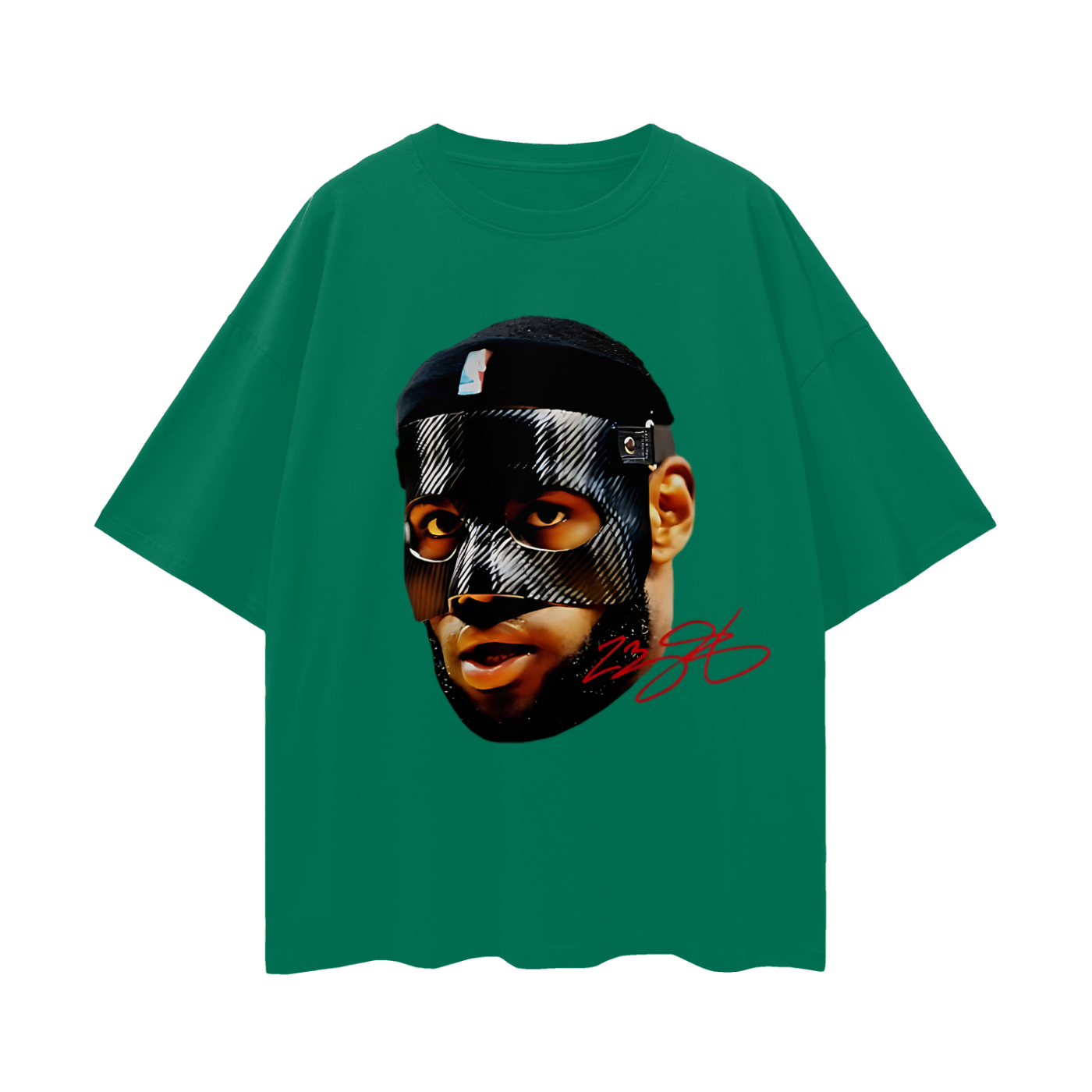 Vintage Like Lebron Mask Oversized T Shirt