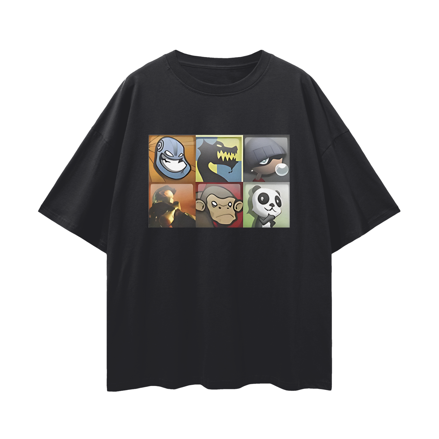 Vintage/Y2K Xbox Profile Pictures Graphic Oversized T Shirt