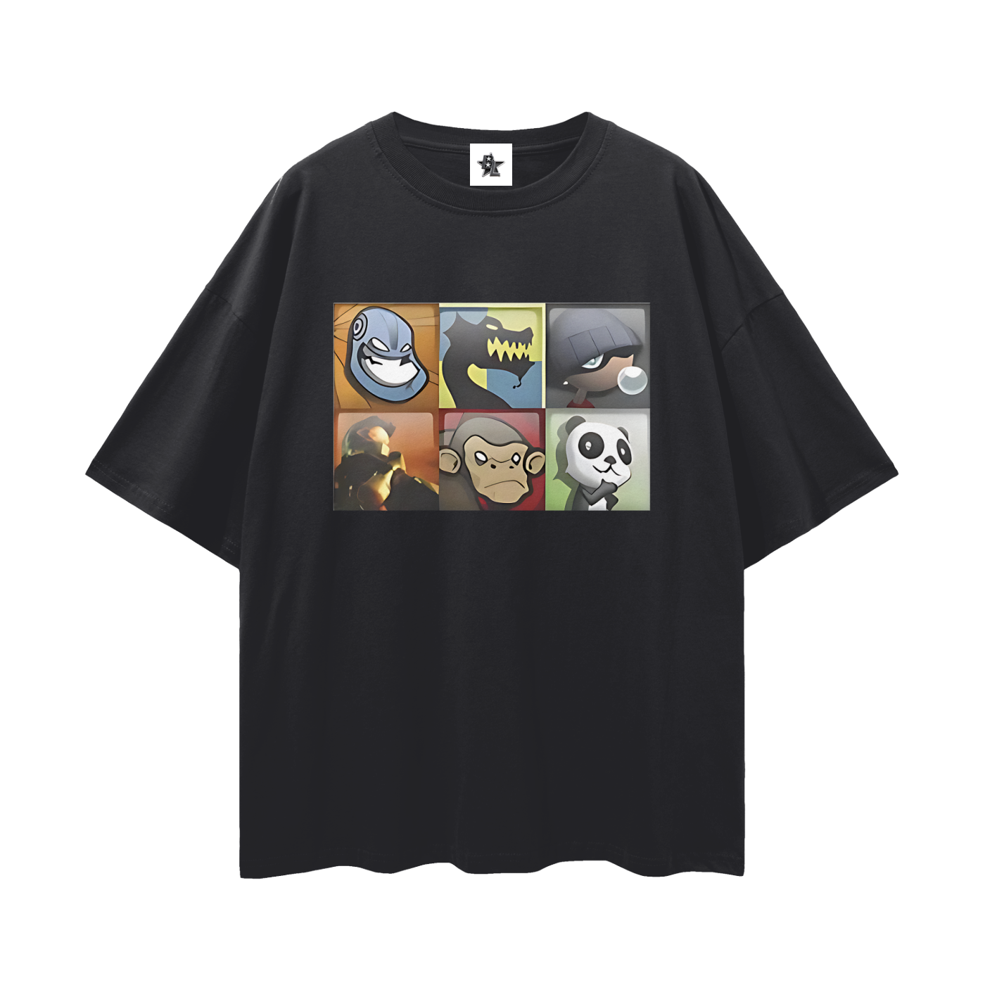 Vintage/Y2K Xbox Profile Pictures Graphic Oversized T Shirt