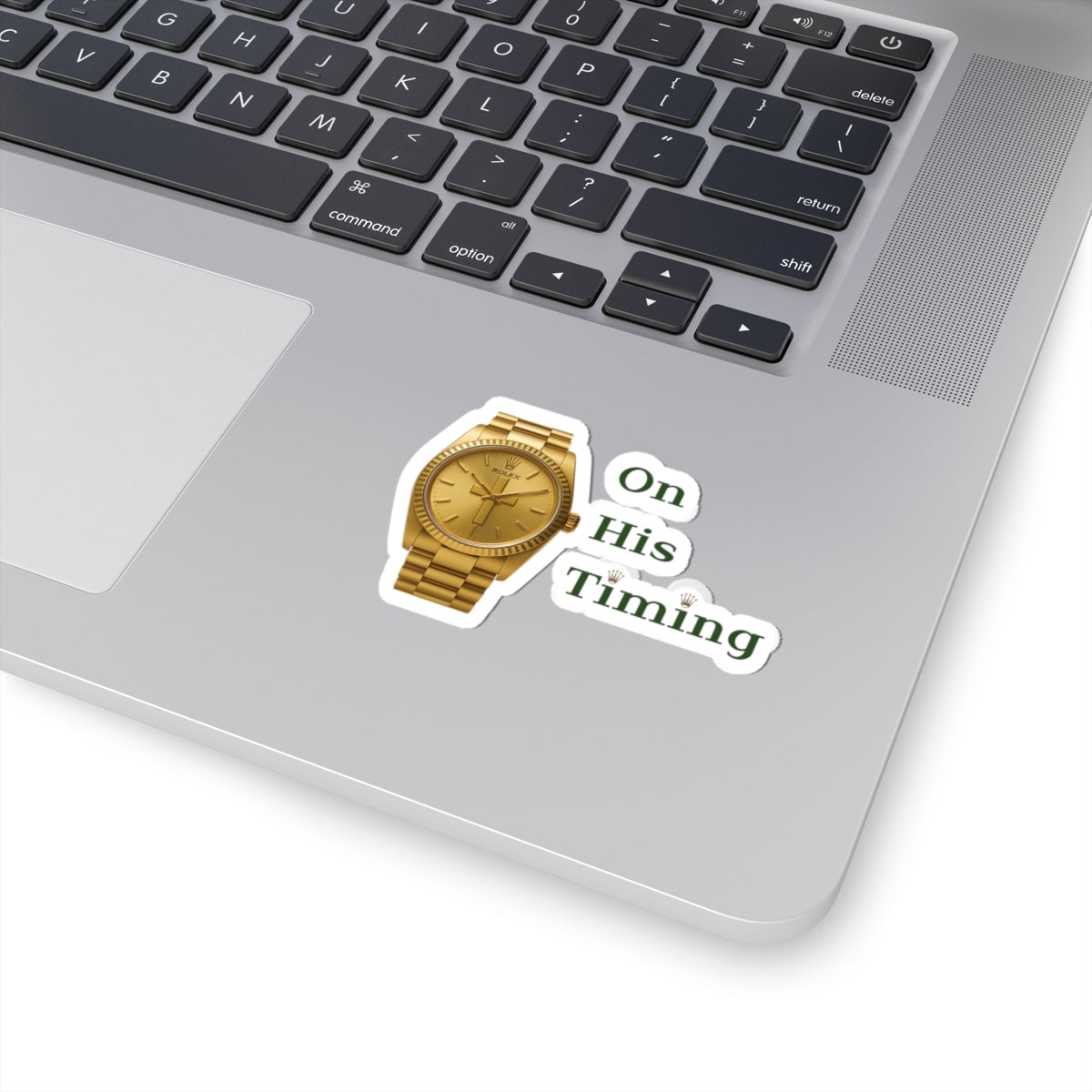Religious Jesus On His Timing Rolex Sticker