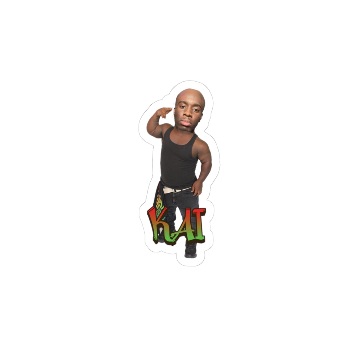 Twitch Streamer Kai Cenat Funny Sticker