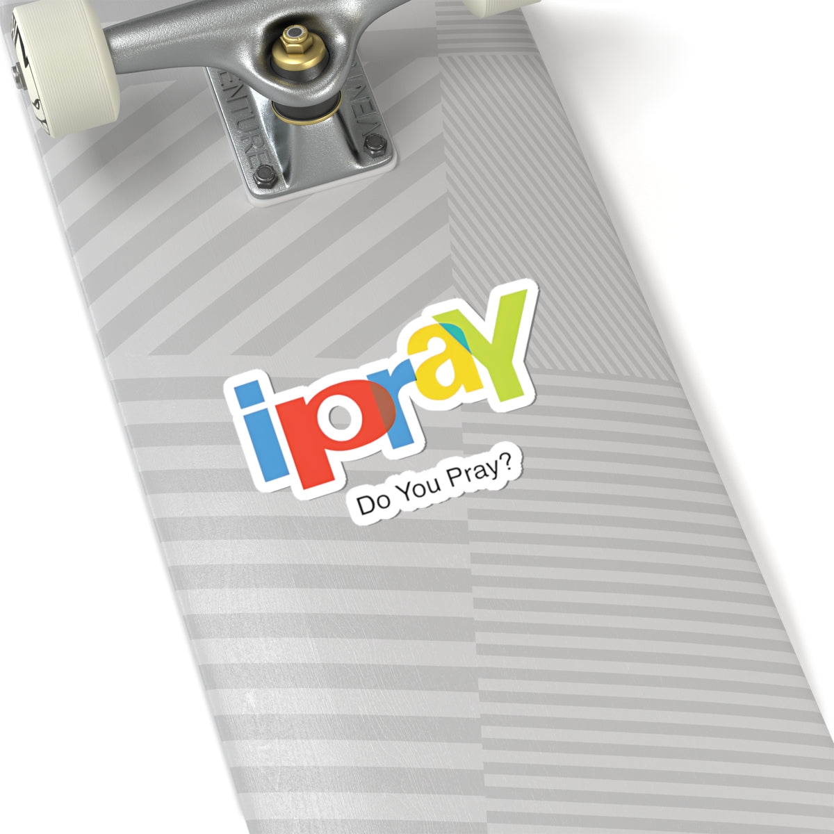 Religious I Pray Sticker