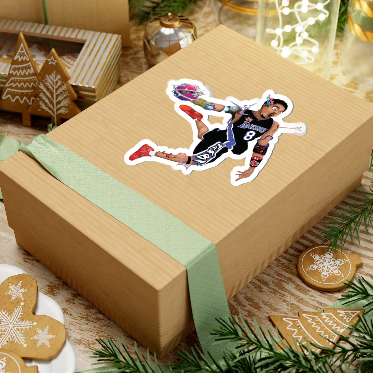 Kobe Bryant Lakers Sticker