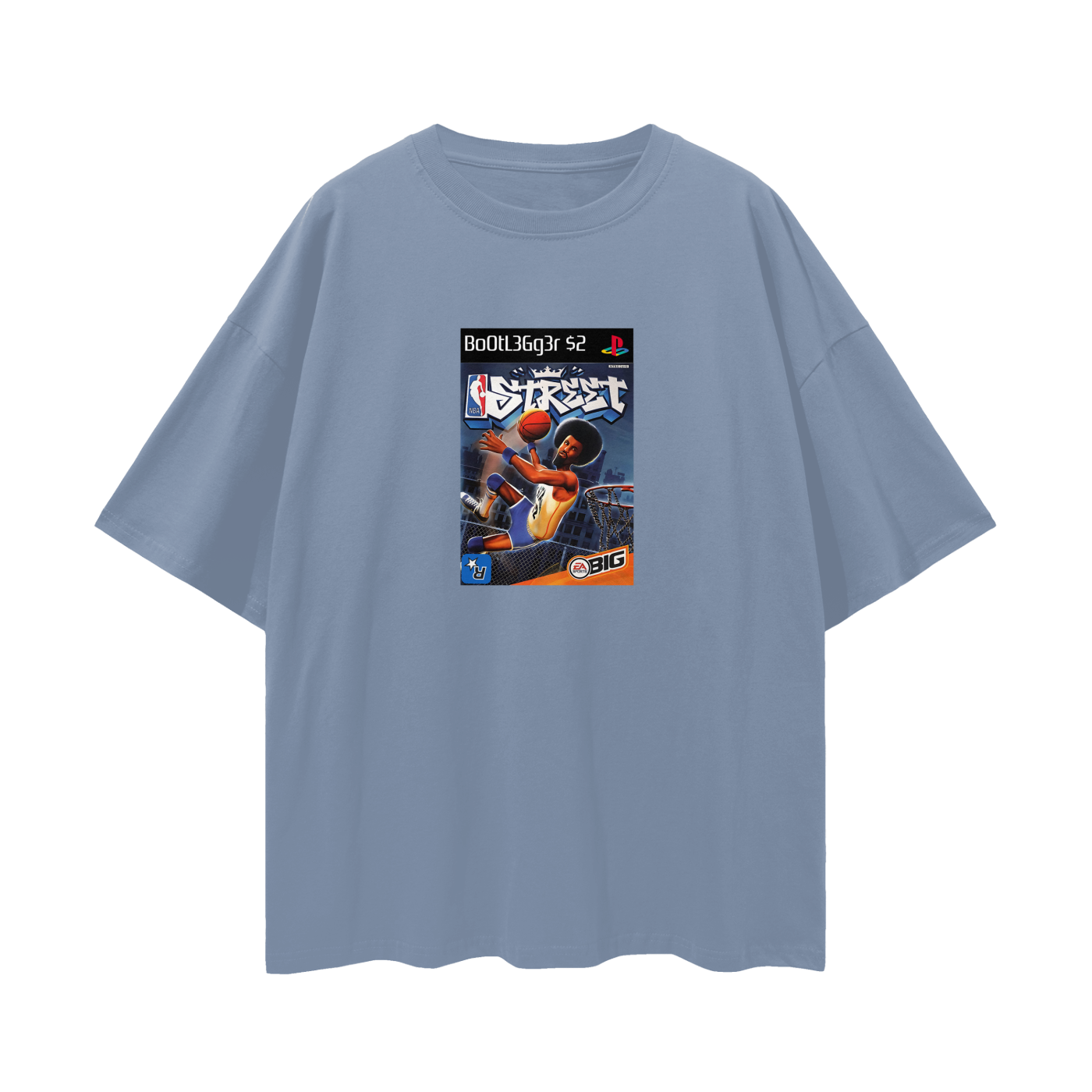 PlayStation 2 NBA Streetball Basketball Game Disc Tee