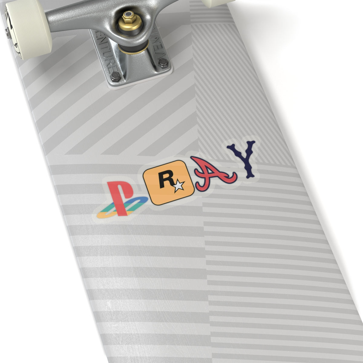 Religious Jesus Pray Logos Sticker