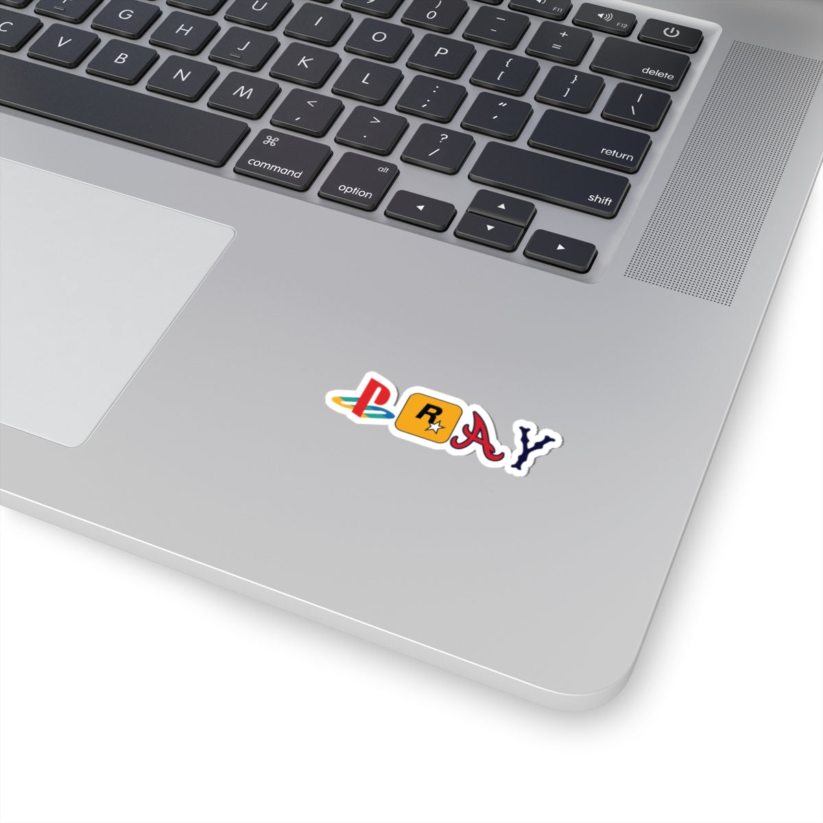 Religious Jesus Pray Logos Sticker