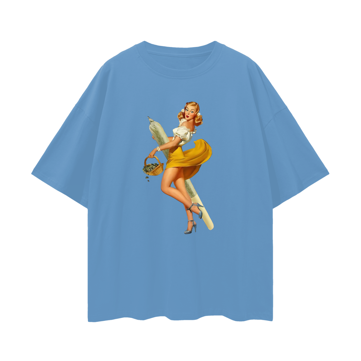 Vintage Like Women 4/20 Oversized T Shirt