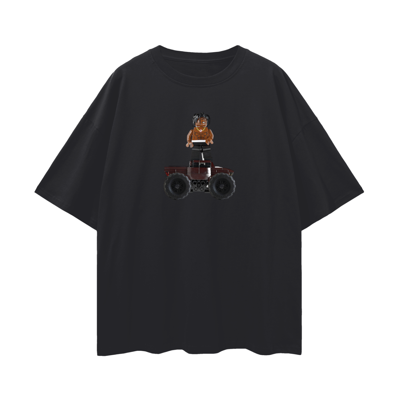 Vintage Like Travis Scott Lego Rodeo Oversized T Shirt