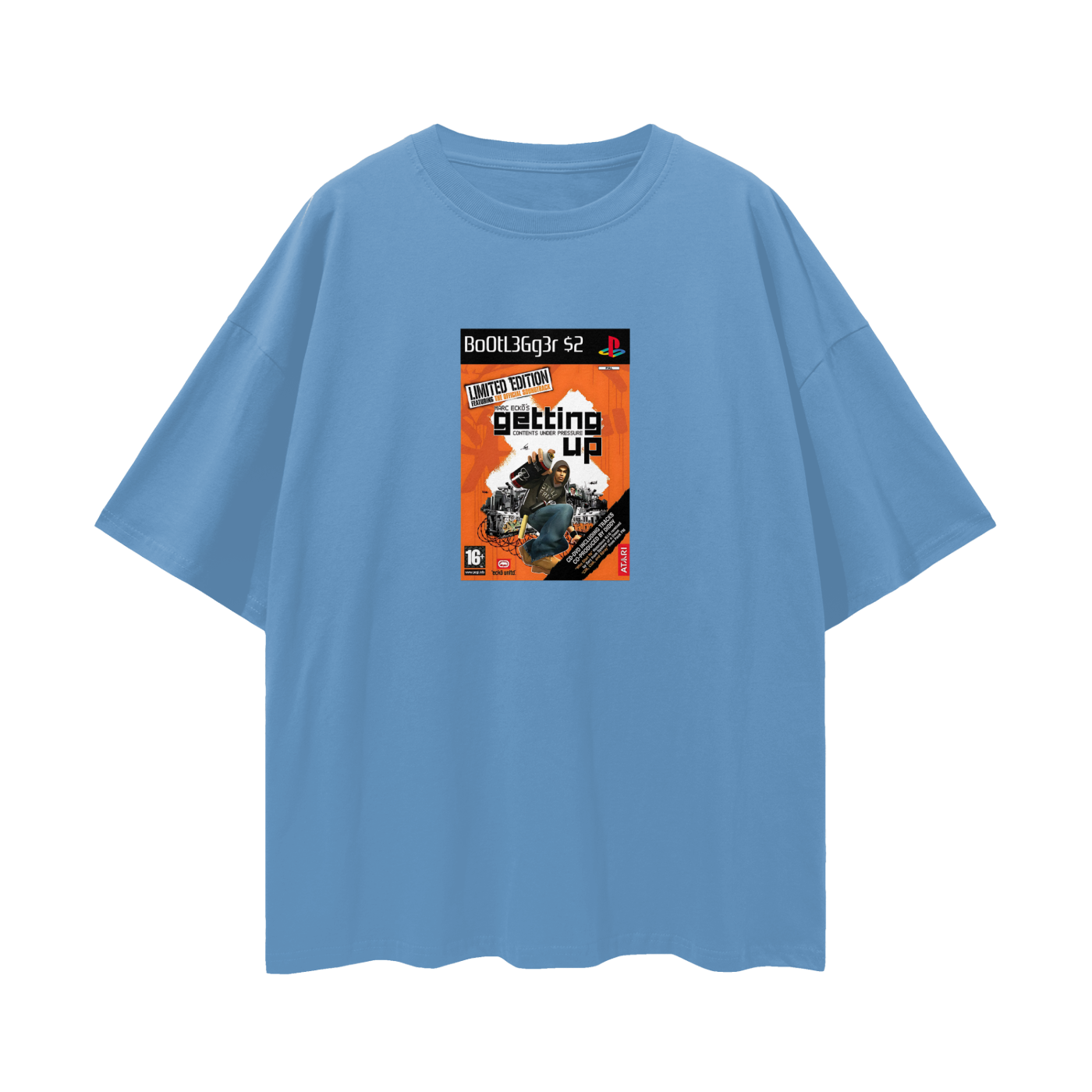PlayStation 2 Getting Up Ecko Game Disc Tee