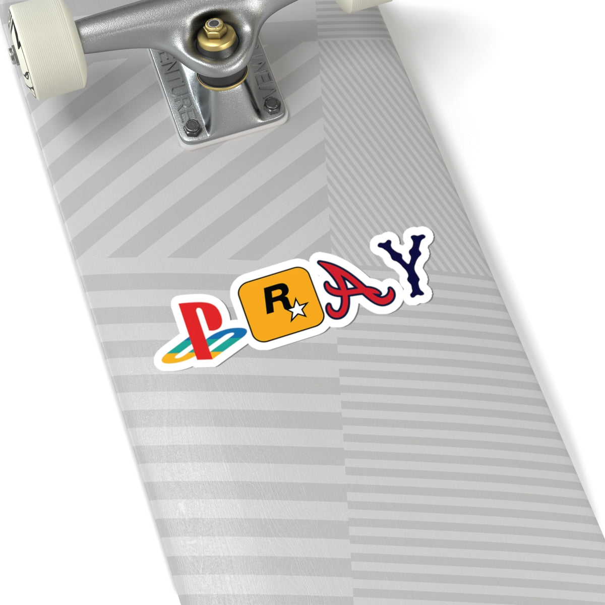 Religious Jesus Pray Logos Sticker
