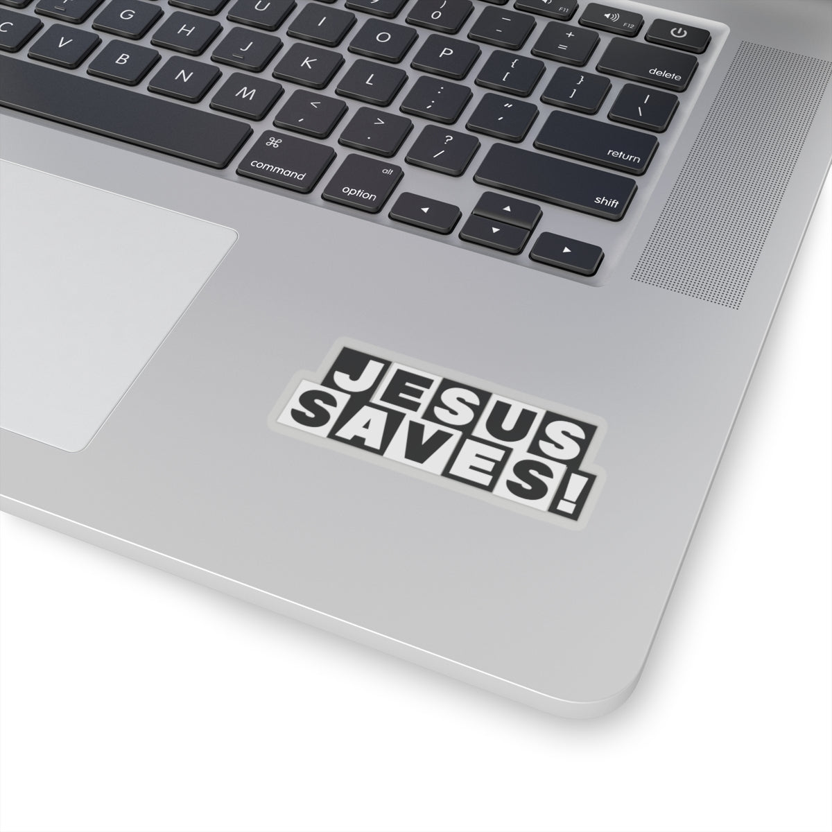 Religious Jesus Saves Cartoon Network Sticker