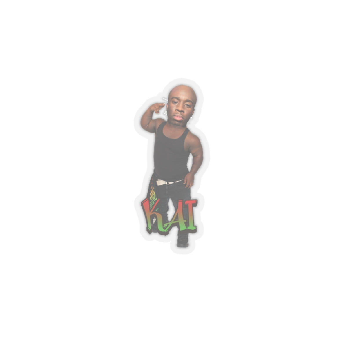 Twitch Streamer Kai Cenat Funny Sticker