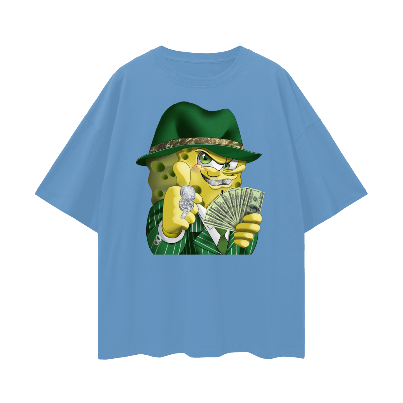 Vintage Like SpongeBob Gangster/Mob Oversized T Shirt