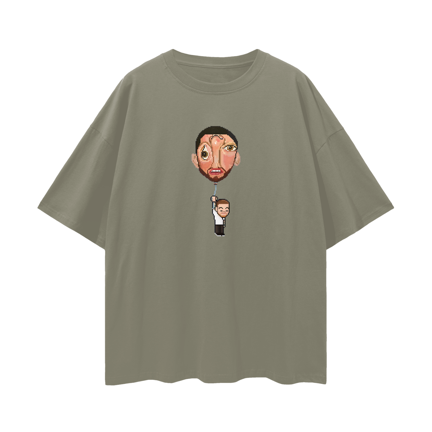 Mac Miller Balloonerism Album Oversized T Shirt