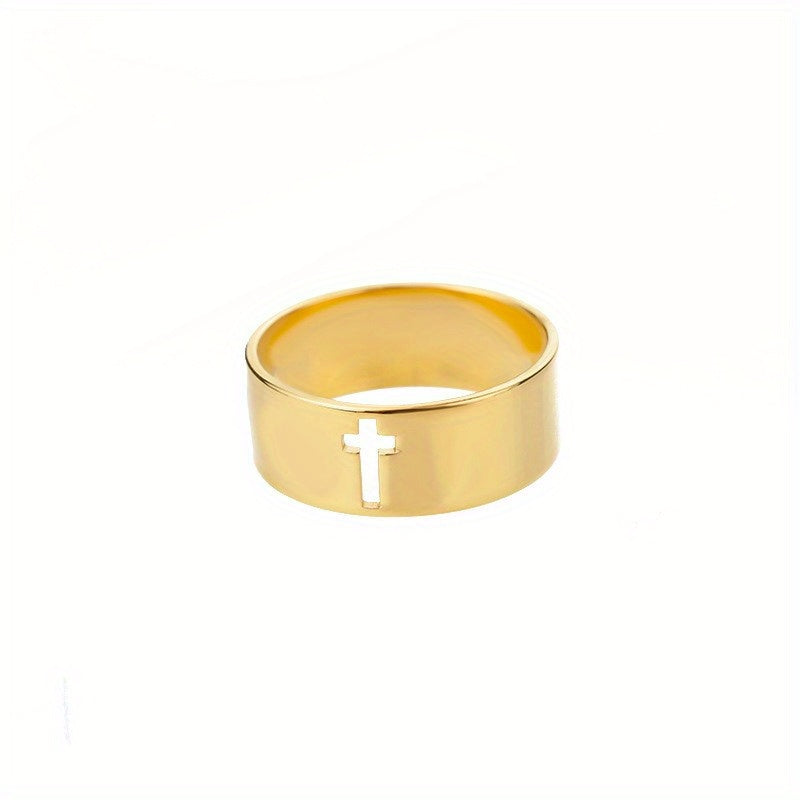 Religious Jesus Cross Ring
