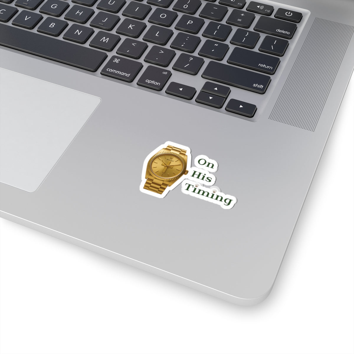 Religious Jesus On His Timing Rolex Sticker