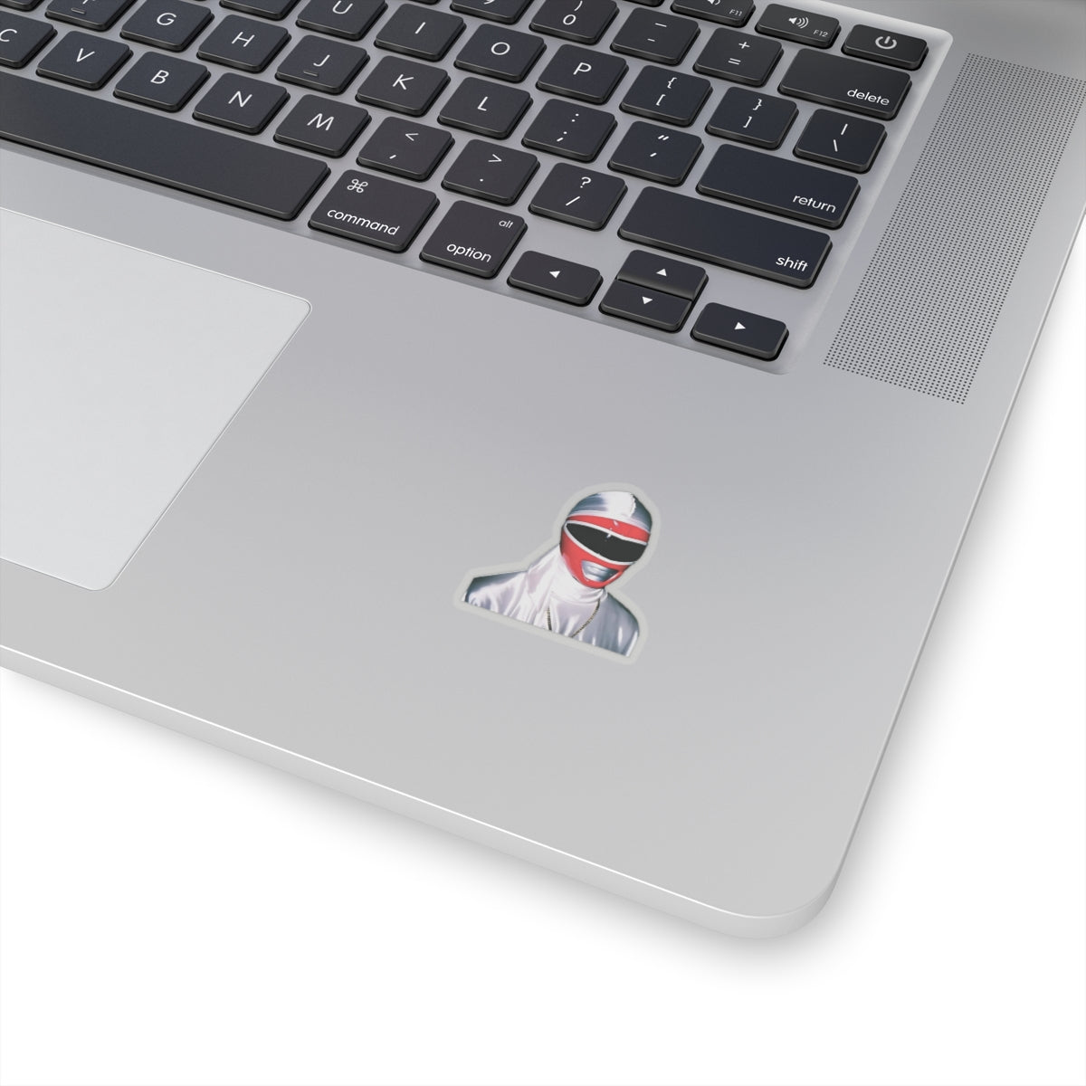 Red Power Ranger Durag Funny Sticker