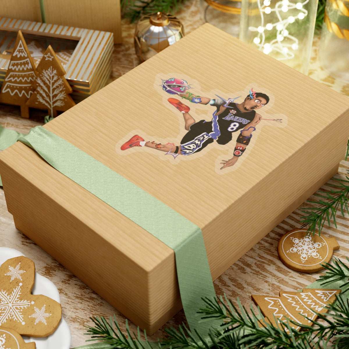 Kobe Bryant Lakers Sticker