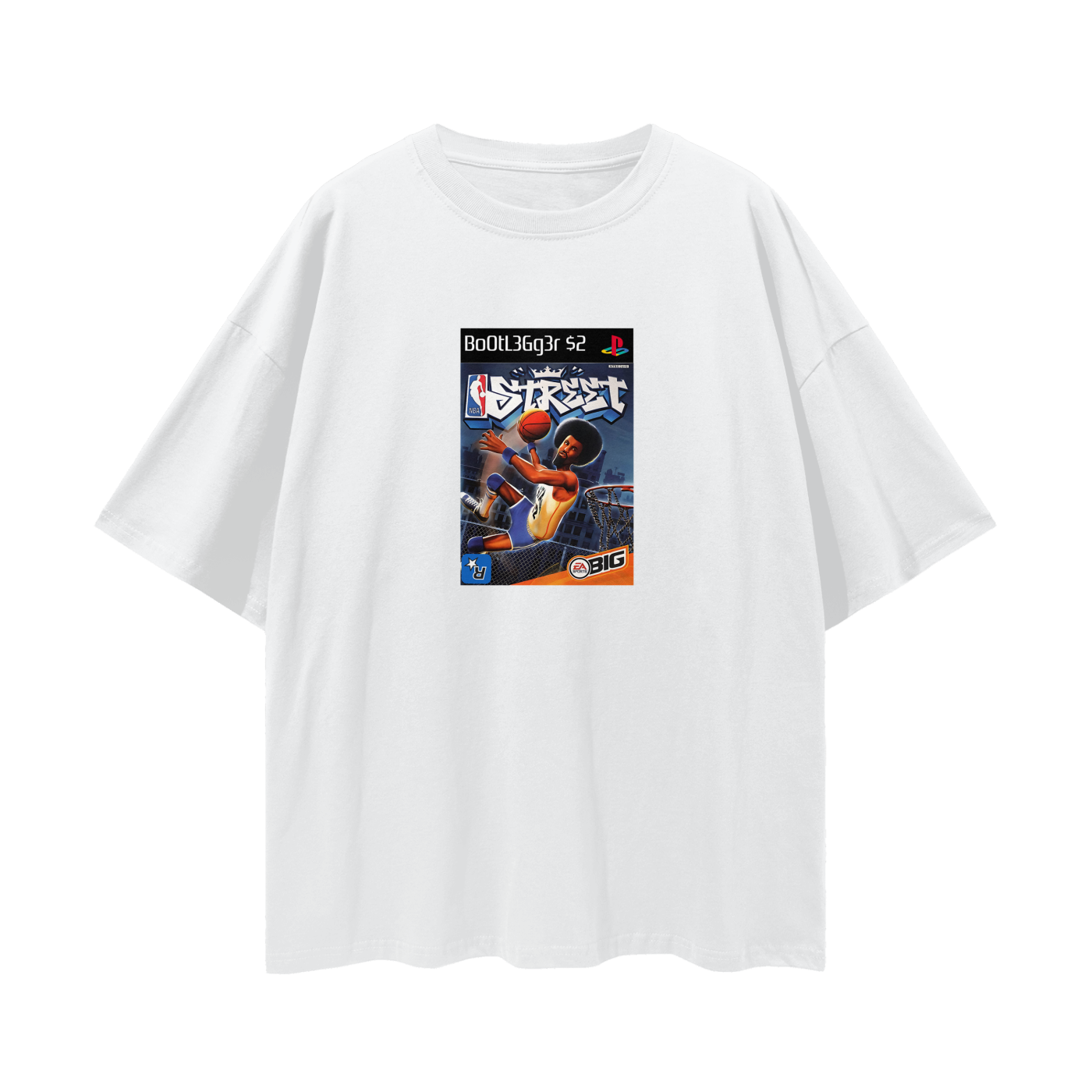 PlayStation 2 NBA Streetball Basketball Game Disc Tee
