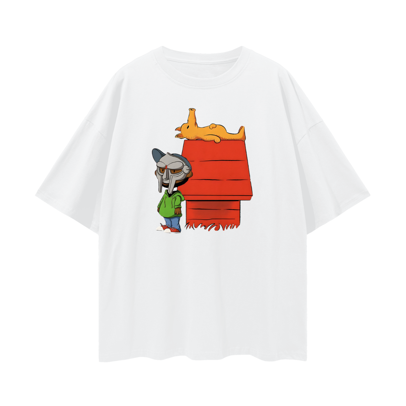 Vintage Like MF Doom Snoopy Oversized T Shirt