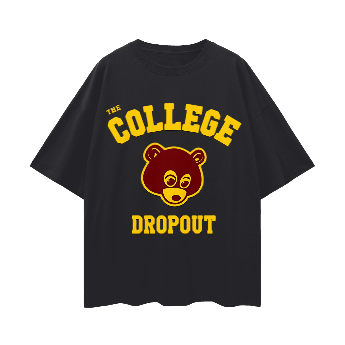 Vintage Like College Dropout Kanye Graphic Oversized T Shirt