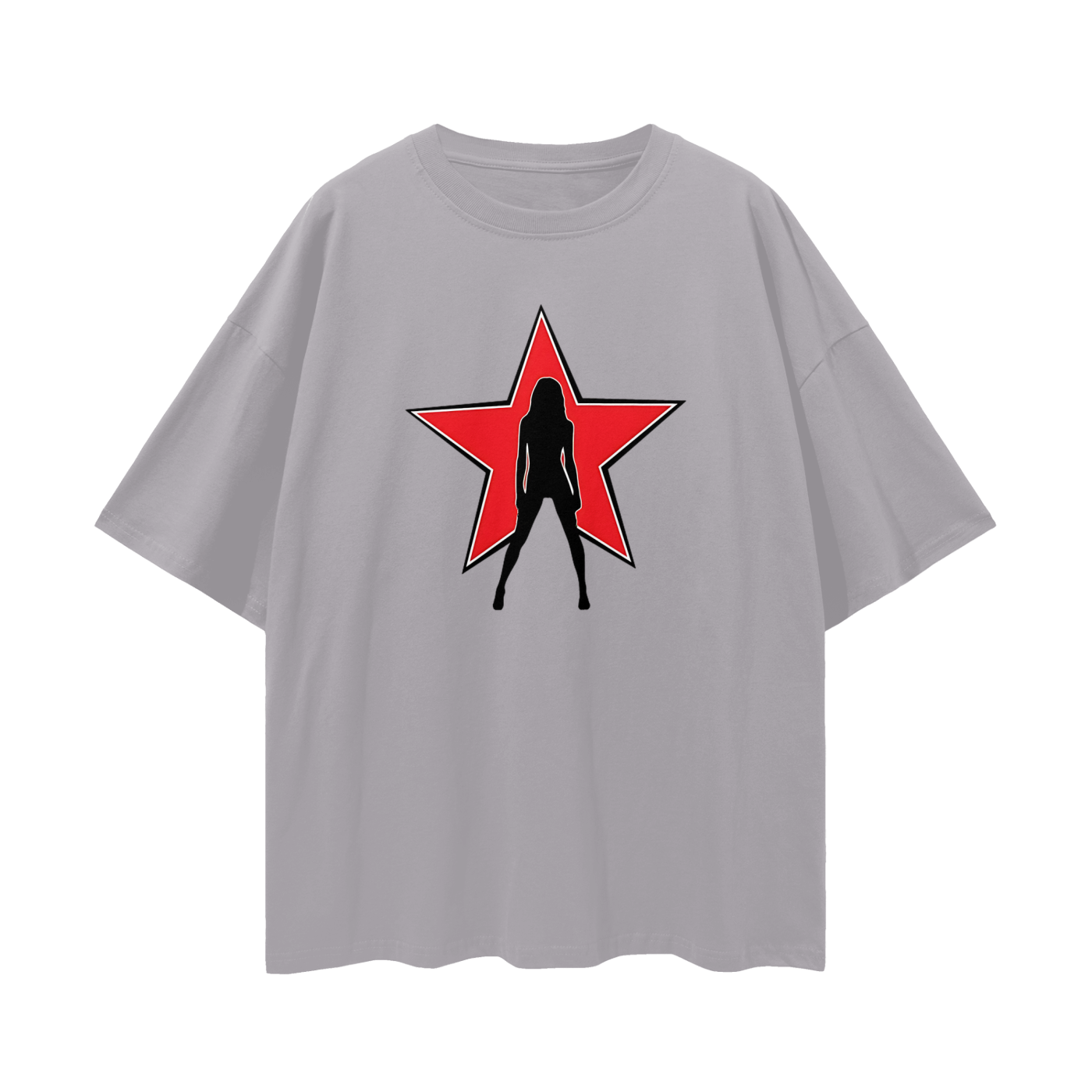 Vintage/Y2K Star Lady Oversized T Shirt