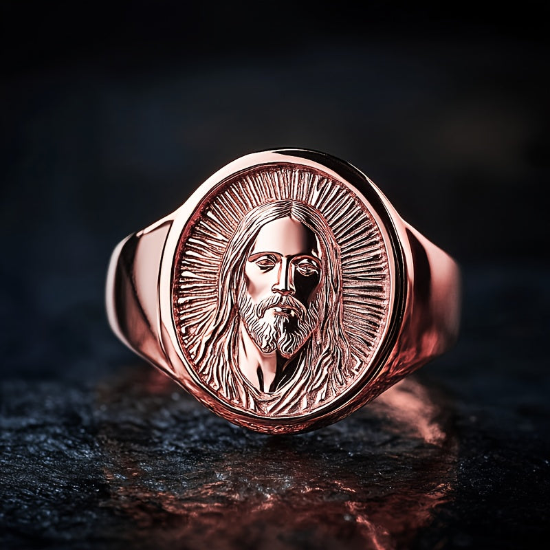 Face Of Jesus Ring
