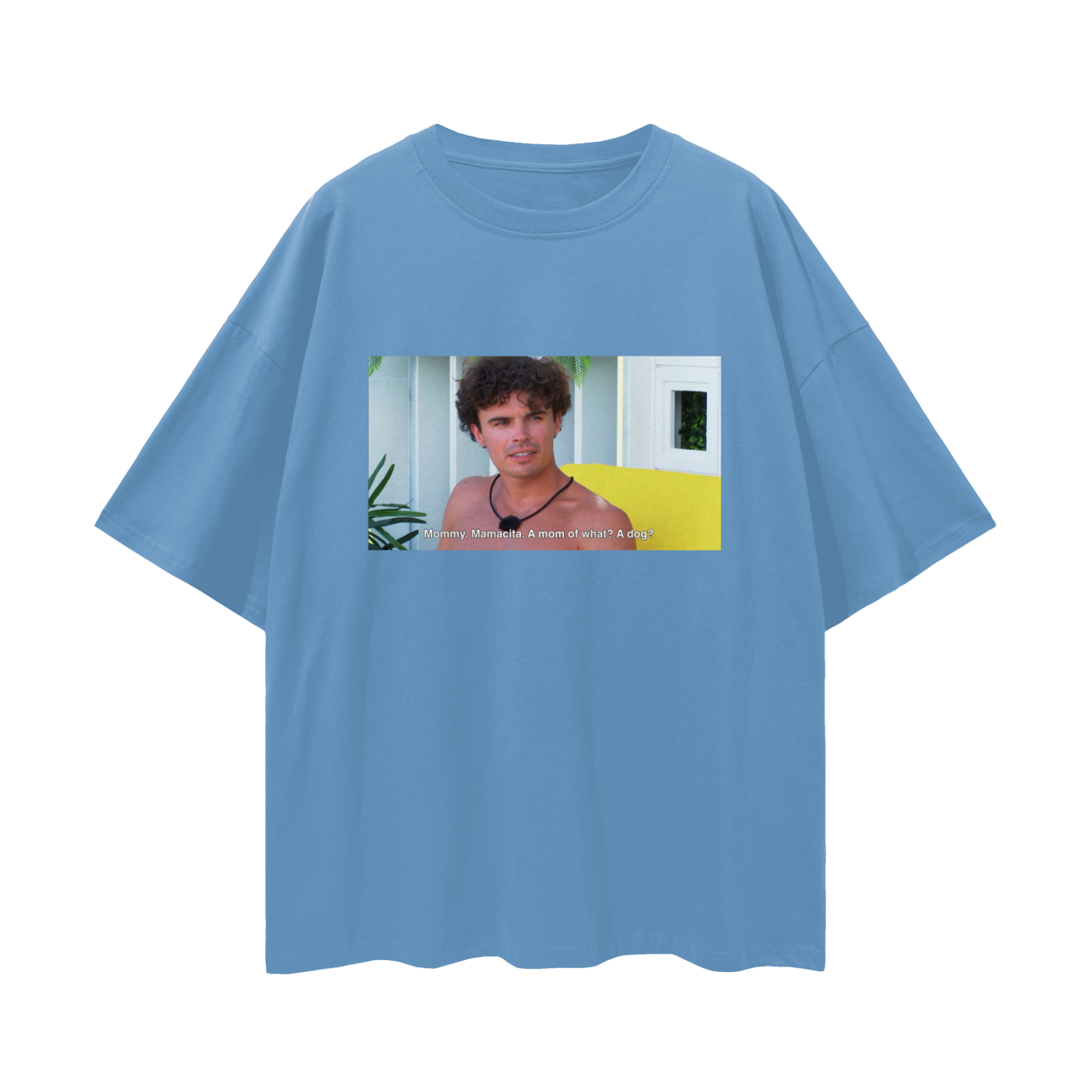 Love Island Funny Nic & Hudda Momacita 90s Vintage Like Graphic Oversized T Shirt