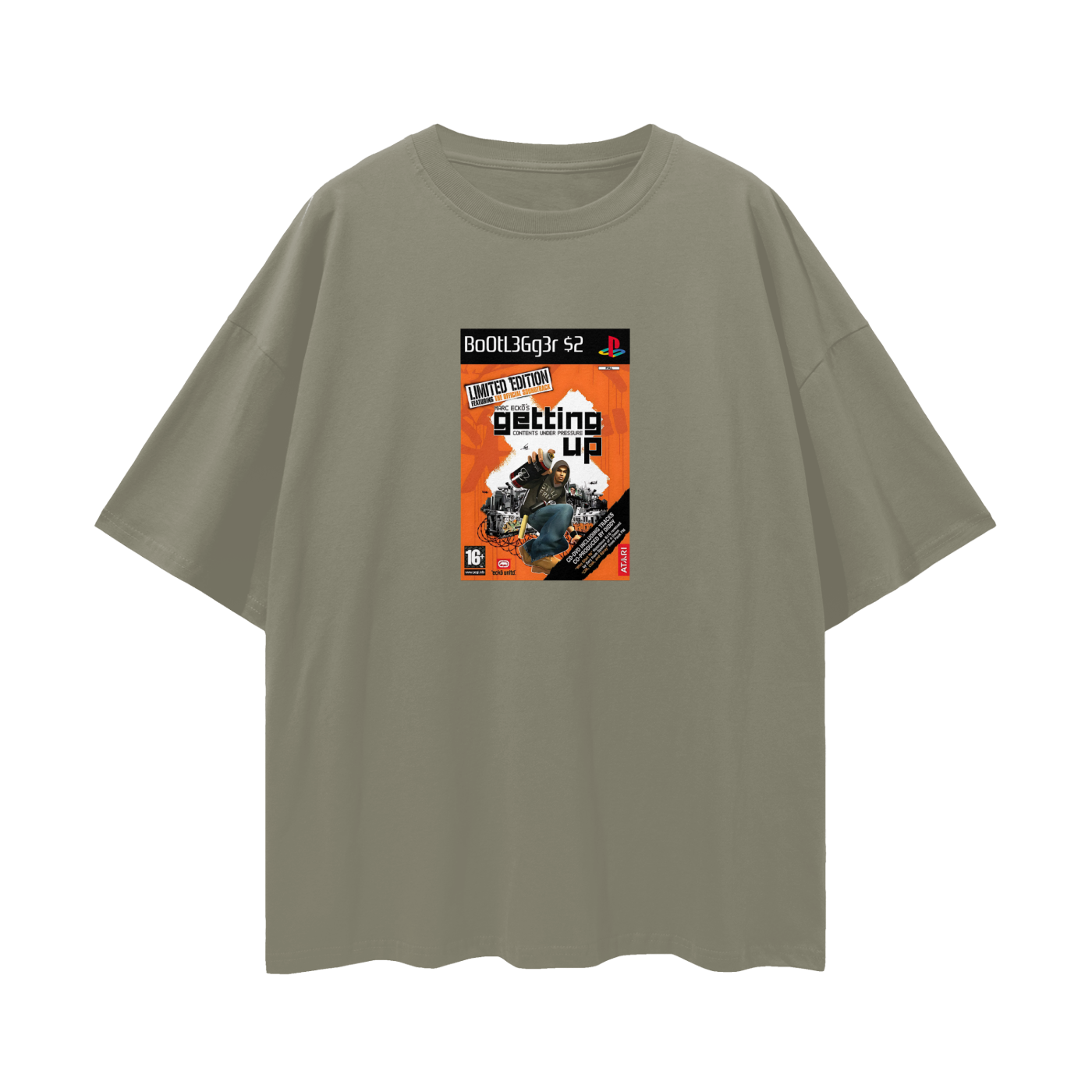 PlayStation 2 Getting Up Ecko Game Disc Tee