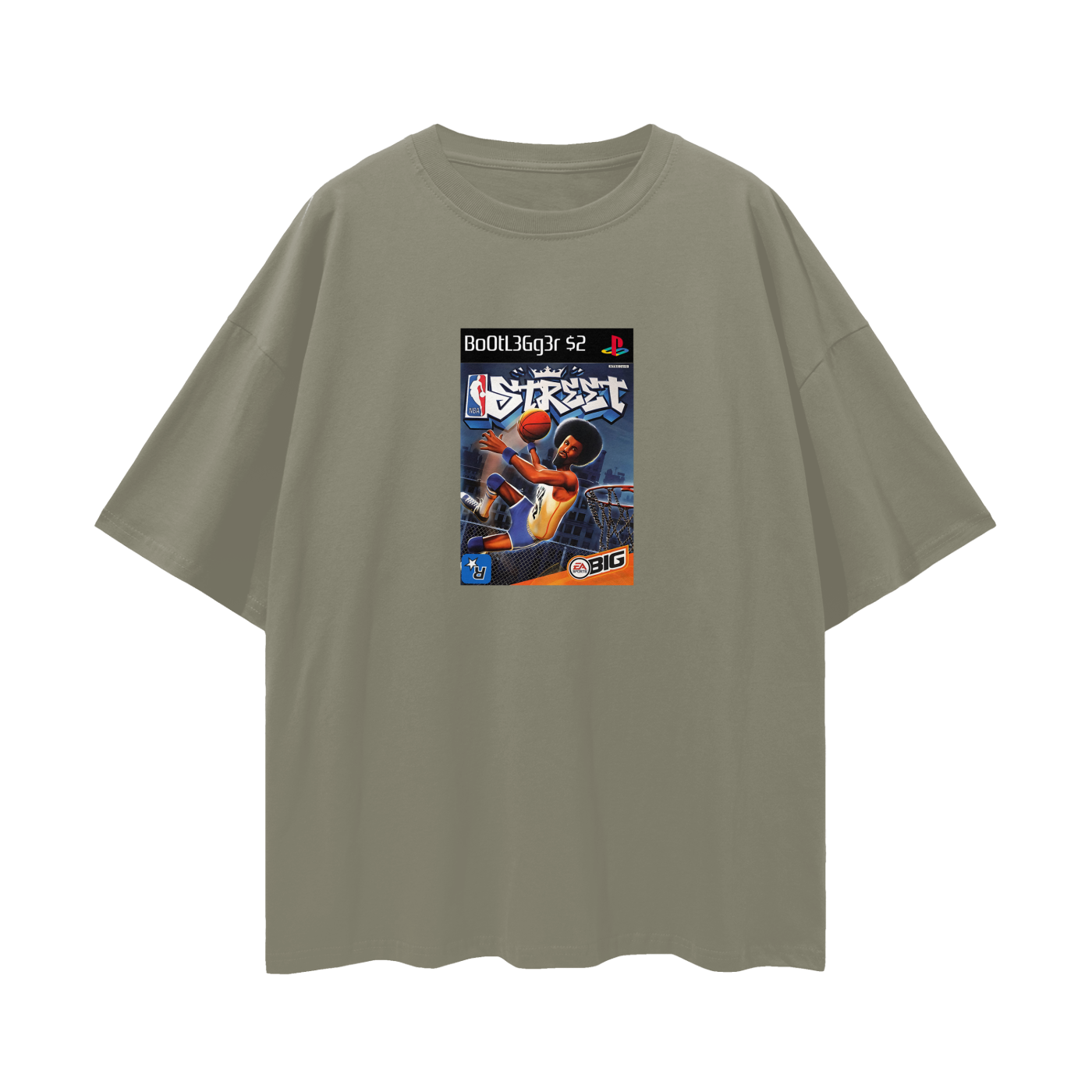 PlayStation 2 NBA Streetball Basketball Game Disc Tee