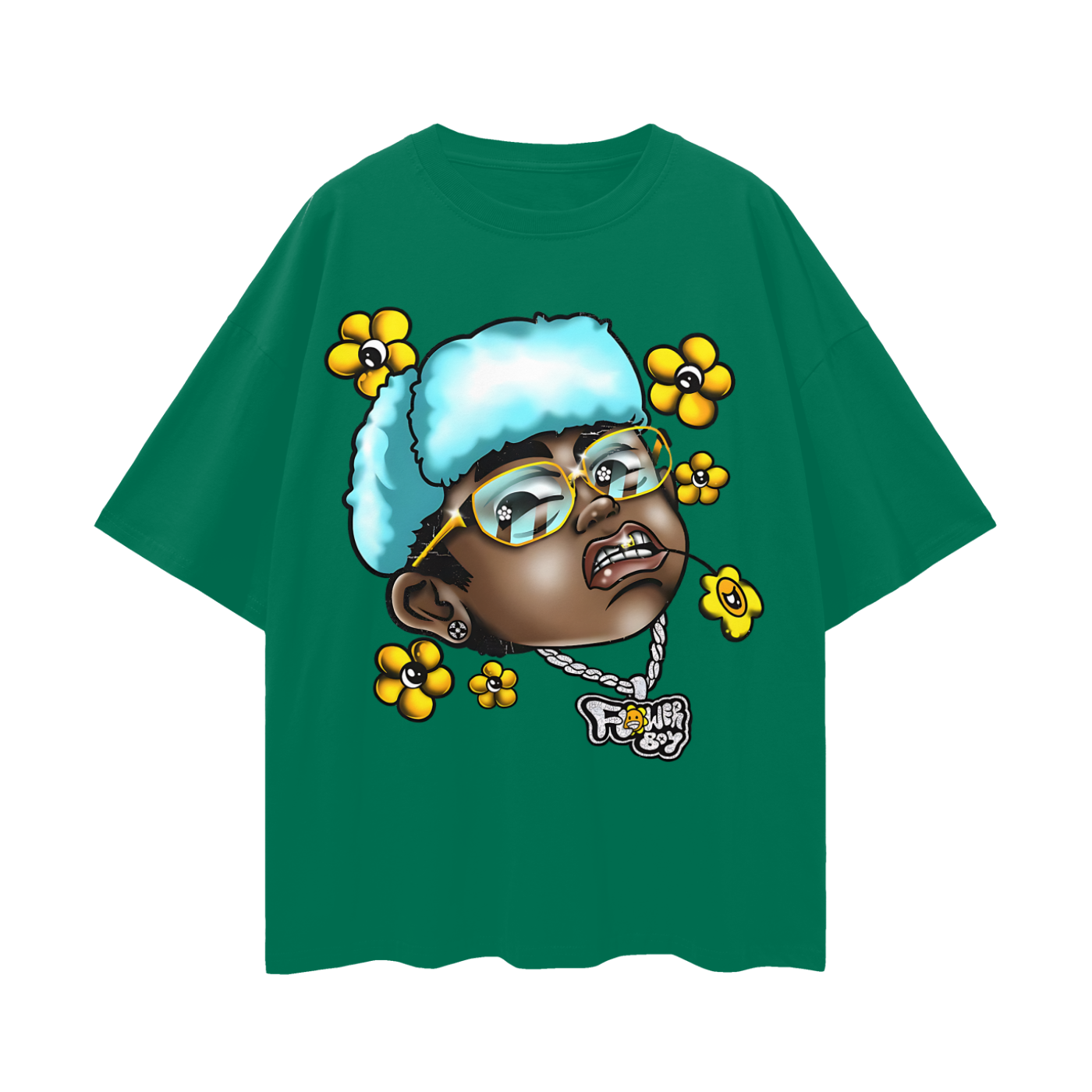 Tyler The Creator Call Me If You Get Lost Graffiti Graphic Oversized T Shirt