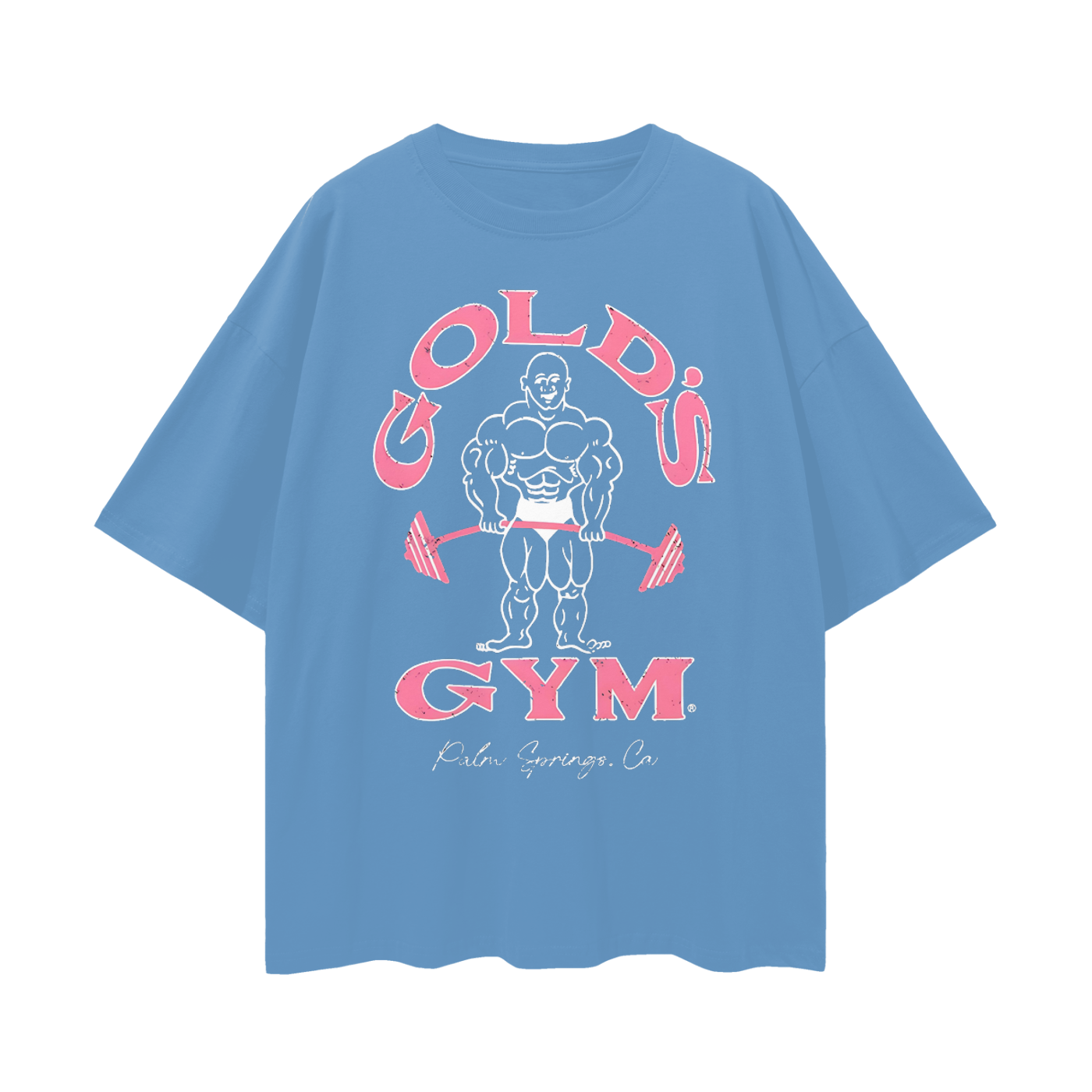 Vintage Like Gold's Gym Graphic Oversized T Shirt