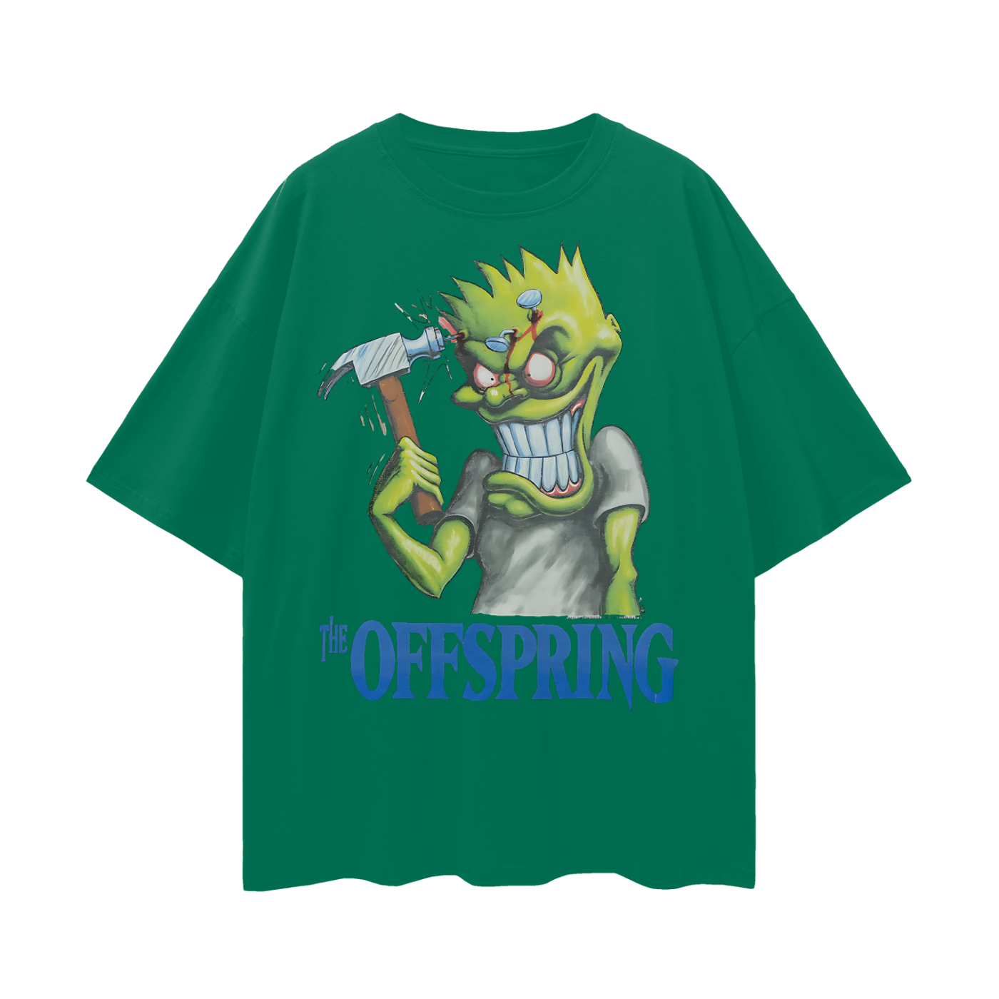 Vintage Like Offspring Hammer Oversized T Shirt