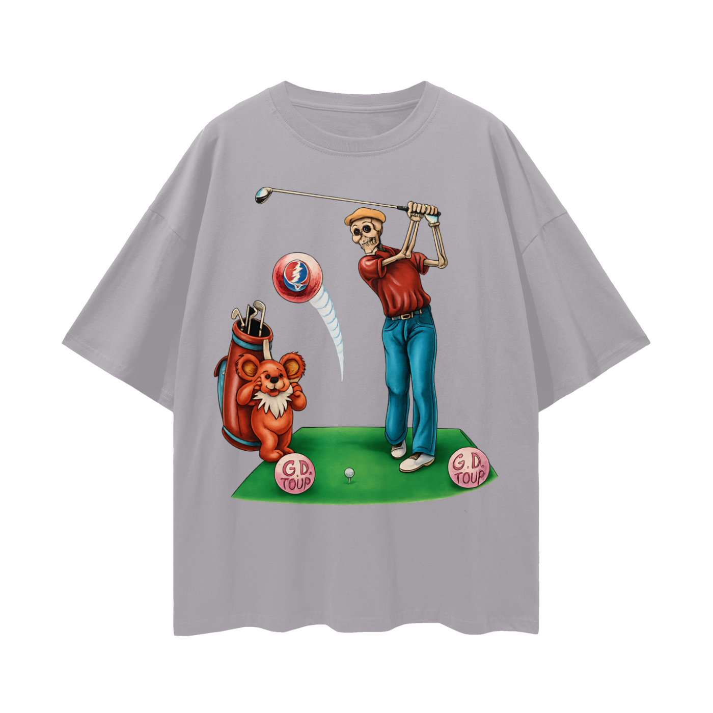 Vintage/Y2K Grateful Dead Golfing Oversized T Shirt
