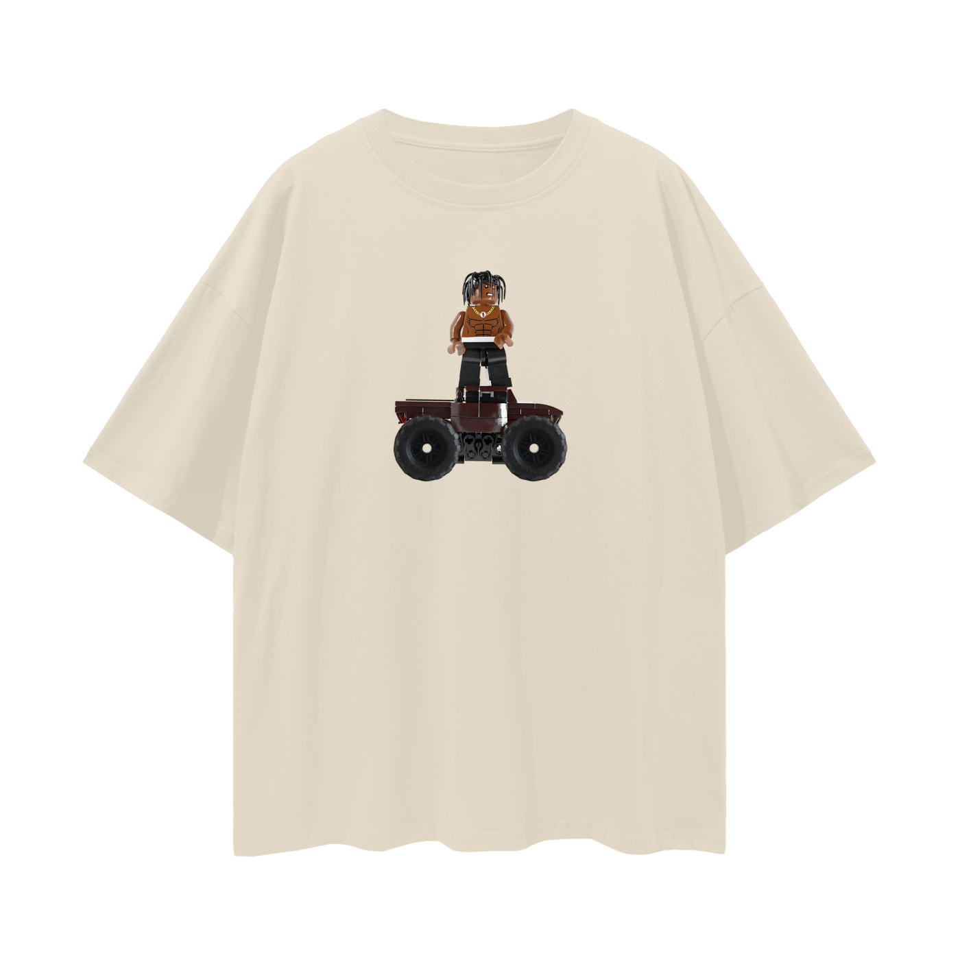 Vintage Like Travis Scott Lego Rodeo Oversized T Shirt