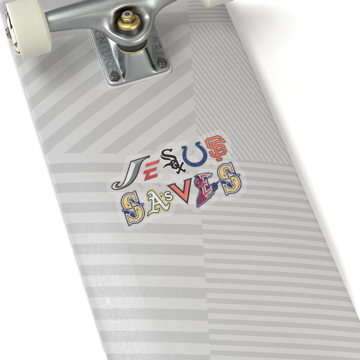Religious Jesus Saves Sport Logos Sticker